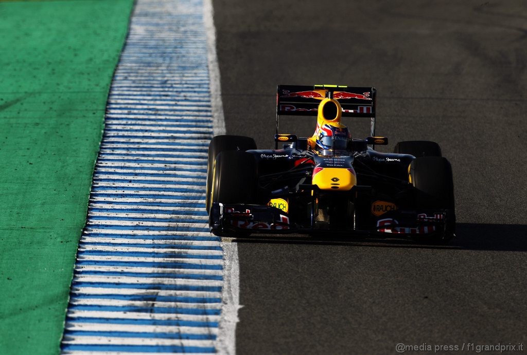 Jerez Test Febbraio 2011, .... drives during day one of winter testing at the Circuito de Jerez on February 10, 2011 in Jerez de la Frontera, Spain.
