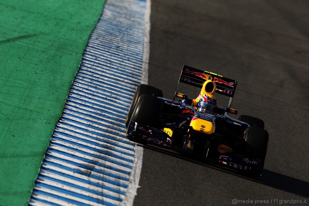 Jerez Test Febbraio 2011, .... drives during day one of winter testing at the Circuito de Jerez on February 10, 2011 in Jerez de la Frontera, Spain.