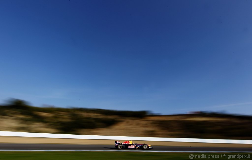 Jerez Test Febbraio 2011, .... drives during day one of winter testing at the Circuito de Jerez on February 10, 2011 in Jerez de la Frontera, Spain.