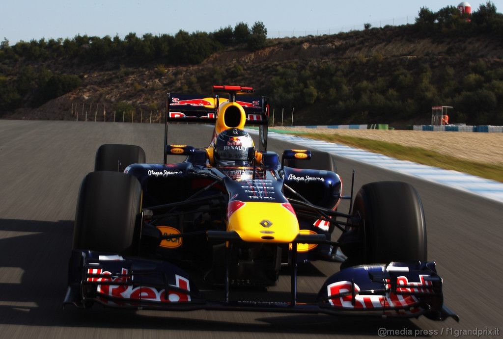 Jerez Test Febbraio 2011, during a Red Bull filming day at the Circuito De Jerez  on February 8, 2011 in Jerez de la Frontera, Spain.