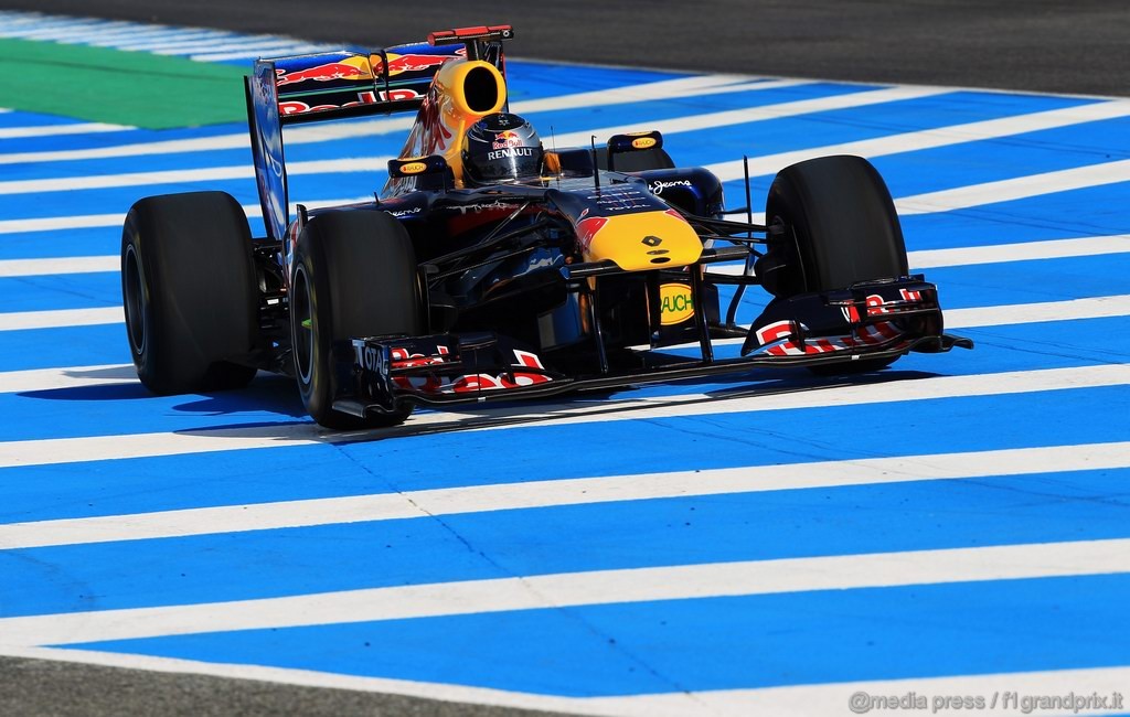 Jerez Test Febbraio 2011, during a Red Bull filming day at the Circuito De Jerez  on February 8, 2011 in Jerez de la Frontera, Spain.