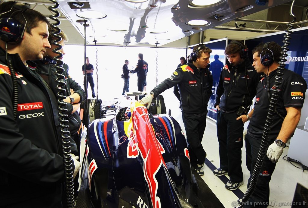 Jerez Test Febbraio 2011, during a Red Bull filming day at the Circuito De Jerez  on February 8, 2011 in Jerez de la Frontera, Spain.