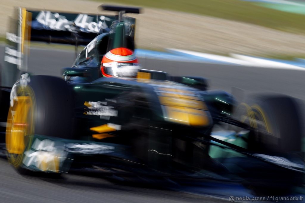 Jerez Test Febbraio 2011, 2011 Formula One Testing
Circuito de Jerez, Jerez de la Frontera, Spain
10th February 2011
Jarno Trulli, Team Lotus Renault T128.
World Copyright: Andrew Ferraro/LAT Photographic
ref: Digital Image _Q0C7529