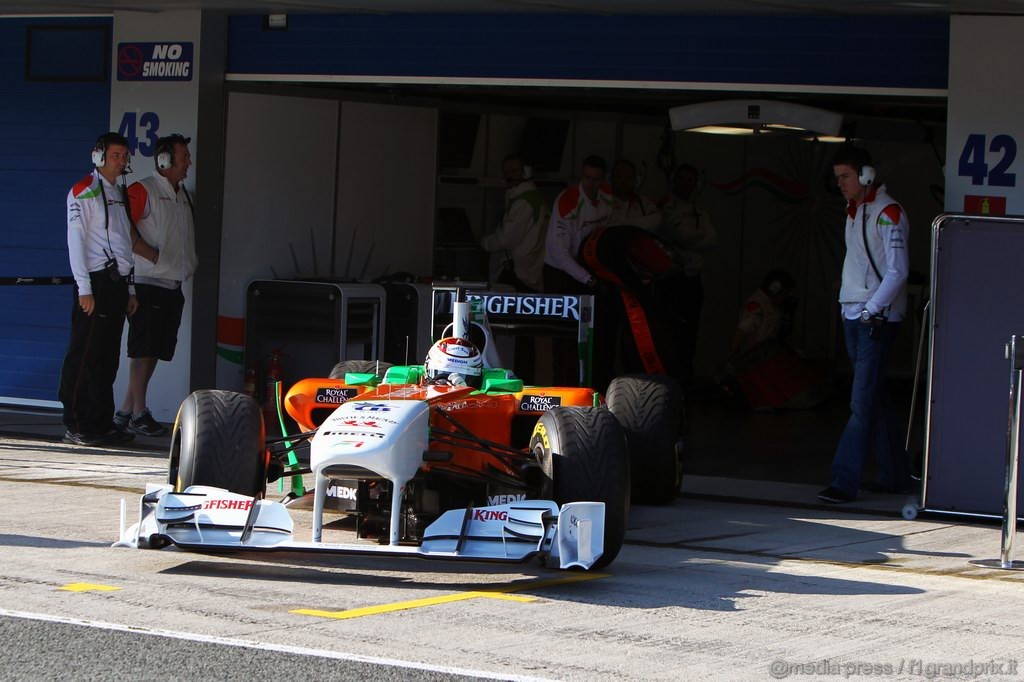 Jerez Test Febbraio 2011 GIOVEDI