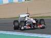 Jerez Test Febbraio 2011, 10/2/2011- Sergio Pérez (MEX), Sauber F1 Team C30 