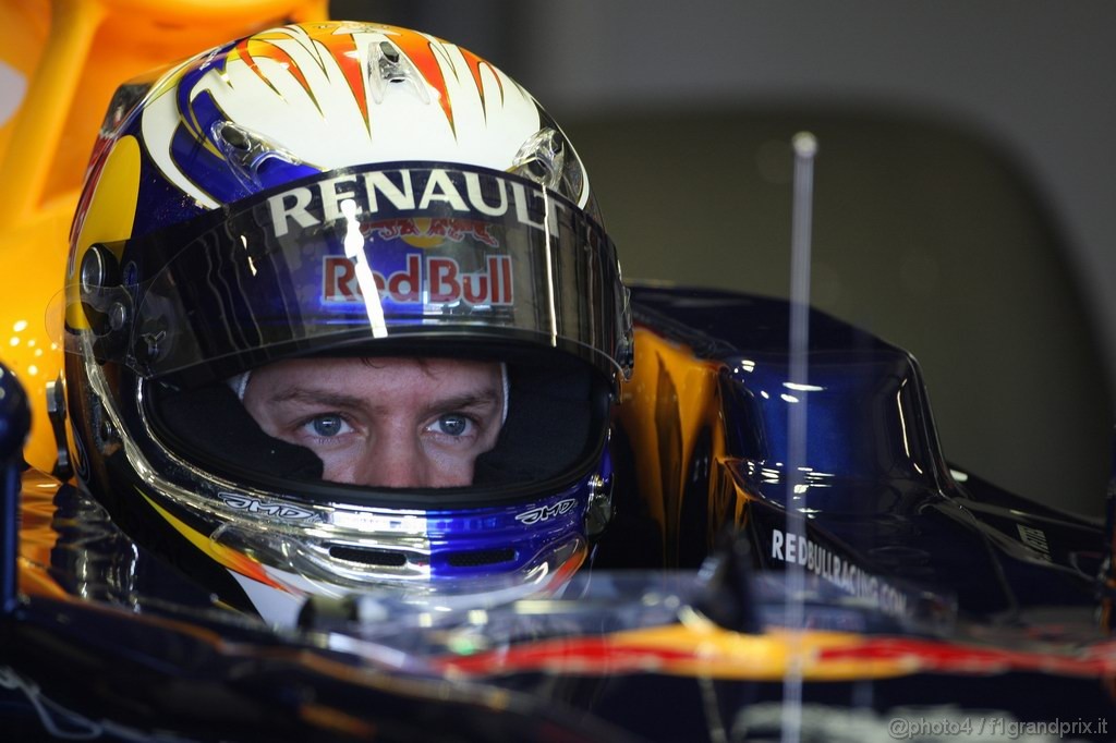 Jerez Test Febbraio 2011, 12.02.2011- Sebastian Vettel (GER), Red Bull Racing, RB7 
