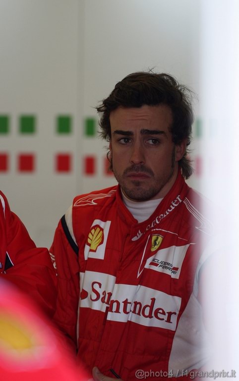 Jerez Test Febbraio 2011, 12.02.2011- Fernando Alonso (ESP), Ferrari, F-150 Italia 