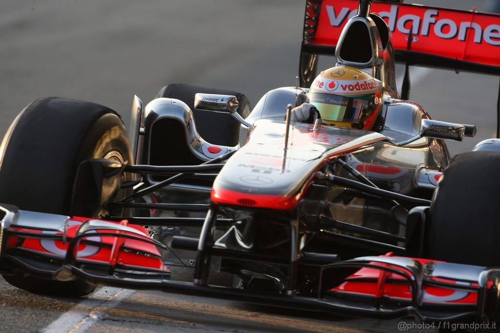 Jerez Test Febbraio 2011, 12.02.2011- Lewis Hamilton (GBR), McLaren  Mercedes, MP4-26 