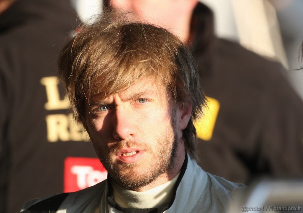 Jerez Test Febbraio 2011, 12.02.2011- Nick Heidfeld (GER), Testing for Lotus Renault GP, R31  