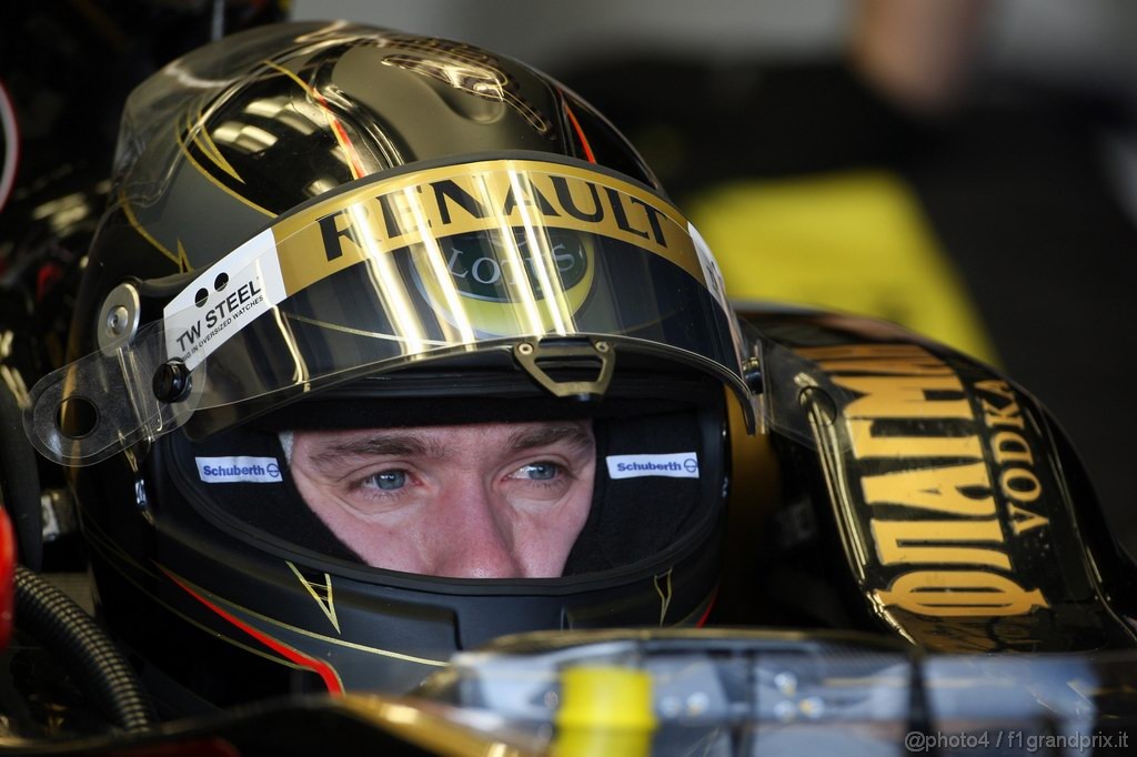 Jerez Test Febbraio 2011, 12.02.2011- Nick Heidfeld (GER), Testing for Lotus Renault GP, R31  