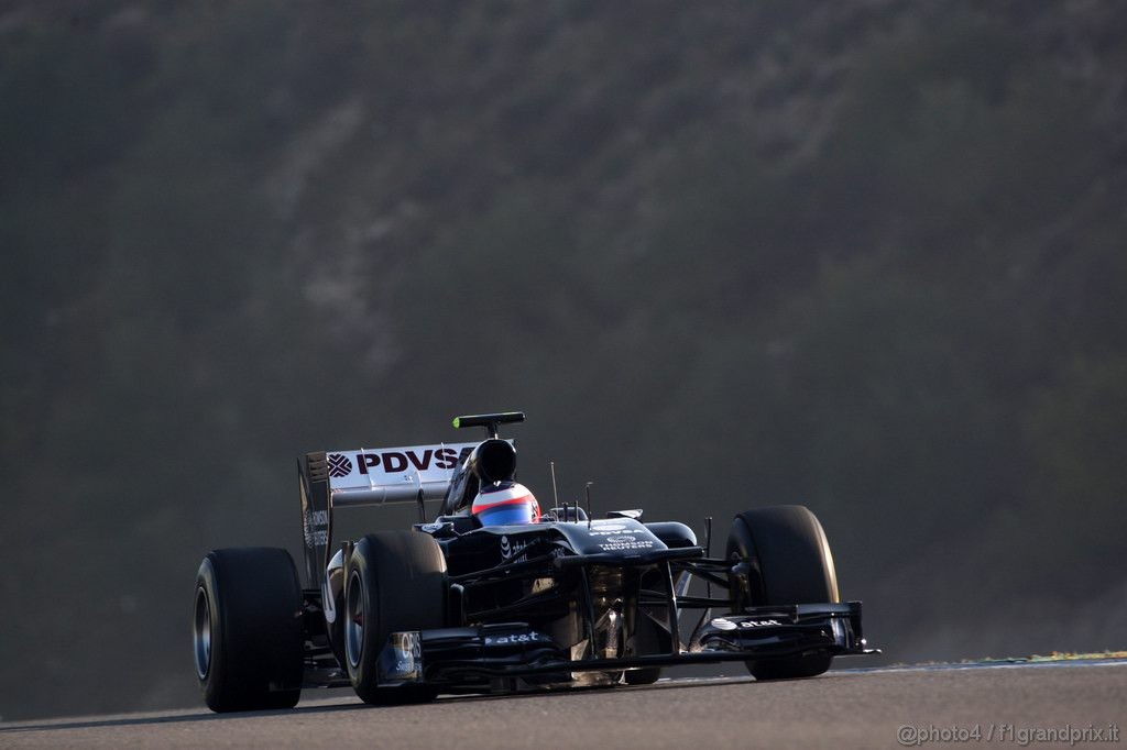 Jerez Test Febbraio 2011, 12.02.2011- Rubens Barrichello (BRA), Williams FW33 