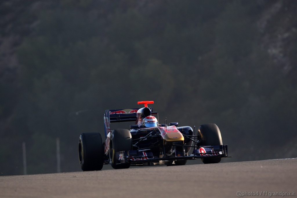 Jerez Test Febbraio 2011, 12.02.2011- Sébastien Buemi (SUI), Scuderia Toro Rosso, STR6 