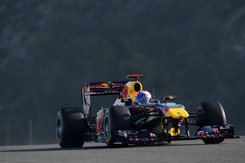 Jerez Test Febbraio 2011, 12.02.2011- Sebastian Vettel (GER), Red Bull Racing, RB7 