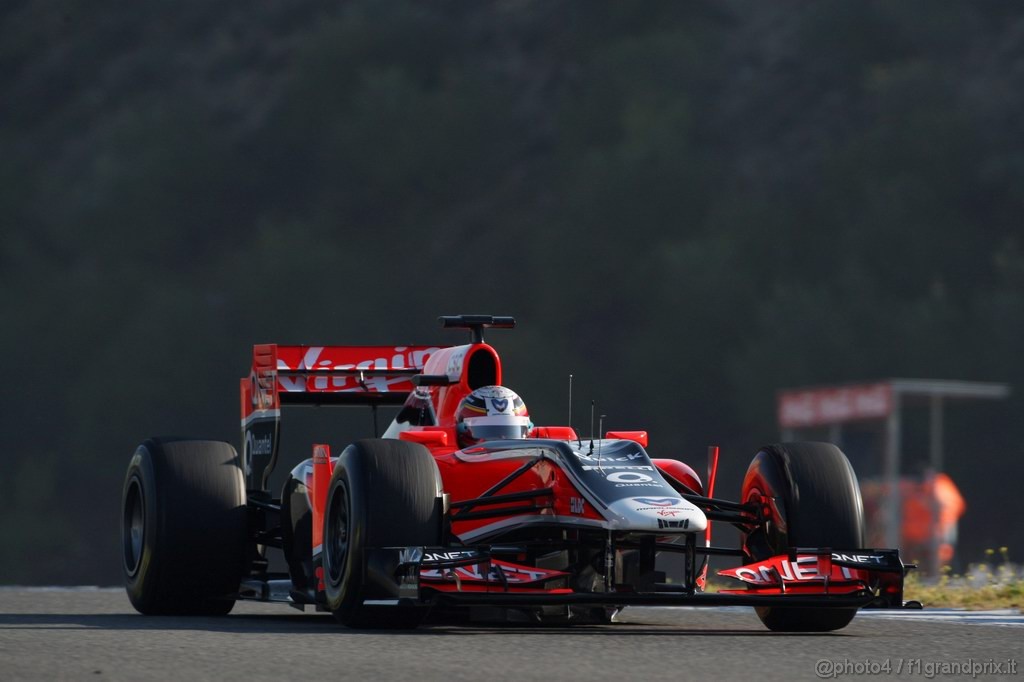 Jerez Test Febbraio 2011, 12.02.2011- Jerome D'Ambrosio (BEL), Marussia Virgin Racing VR-02 