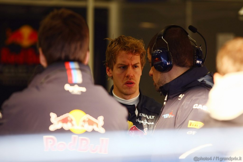 Jerez Test Febbraio 2011, 12.02.2011- Sebastian Vettel (GER), Red Bull Racing, RB7 