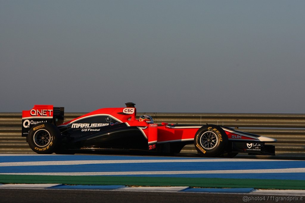 Jerez Test Febbraio 2011, 12.02.2011- Jerome D'Ambrosio (BEL), Marussia Virgin Racing VR-02 