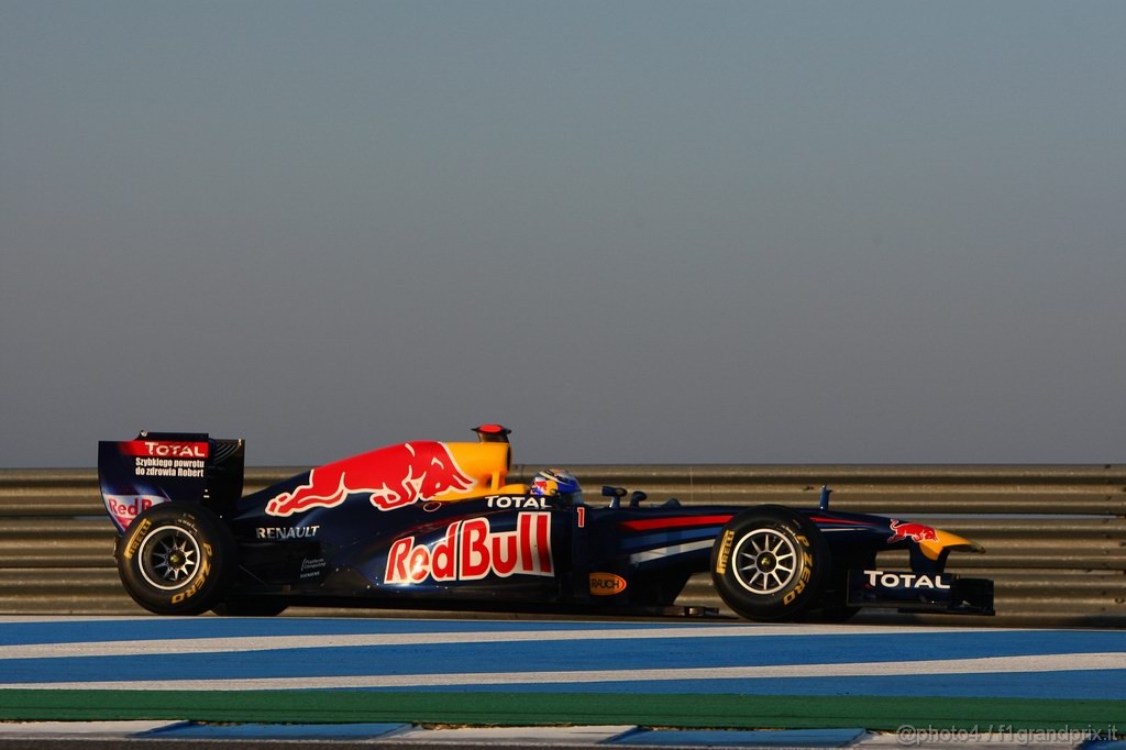Jerez Test Febbraio 2011, 12.02.2011- Sebastian Vettel (GER), Red Bull Racing, RB7 