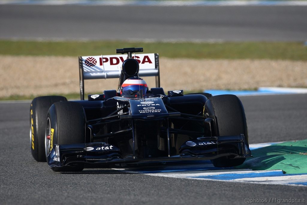 Jerez Test Febbraio 2011, 12.02.2011- Rubens Barrichello (BRA), Williams FW33 