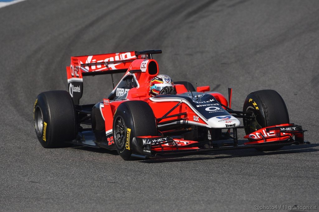 Jerez Test Febbraio 2011, 12.02.2011- Jerome D'Ambrosio (BEL), Marussia Virgin Racing VR-02 