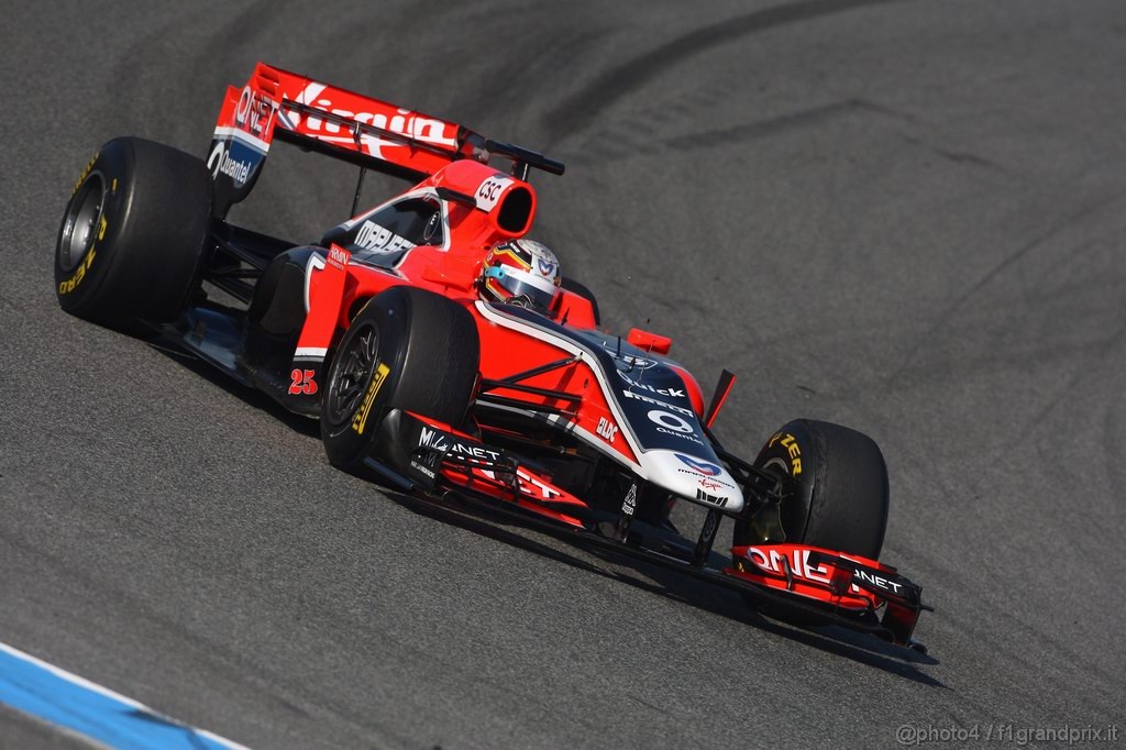 Jerez Test Febbraio 2011, 12.02.2011- Jerome D'Ambrosio (BEL), Marussia Virgin Racing VR-02 