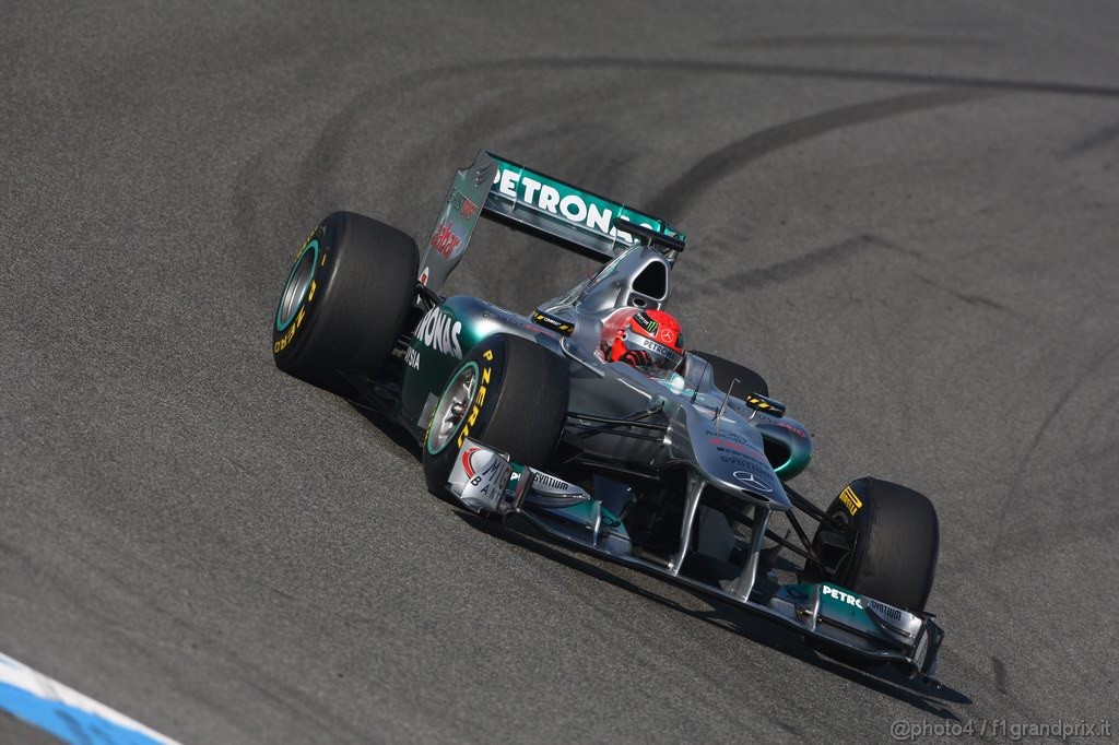 Jerez Test Febbraio 2011, 12.02.2011- Michael Schumacher (GER), Mercedes GP Petronas F1 Team, MGP W02 