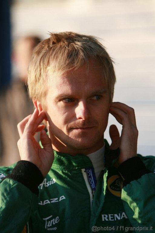 Jerez Test Febbraio 2011, 12.02.2011- Heikki Kovalainen (FIN), Team Lotus, TL11 