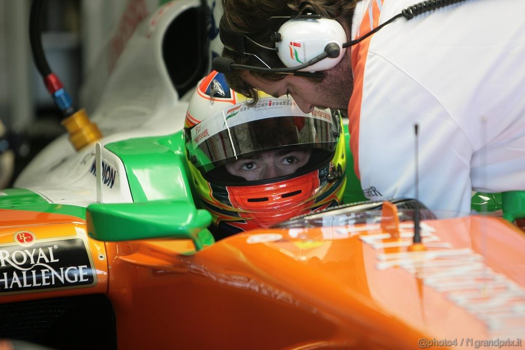 Jerez Test Febbraio 2011, 12.02.2011- Paul di Resta (GBR) Force India VJM04 