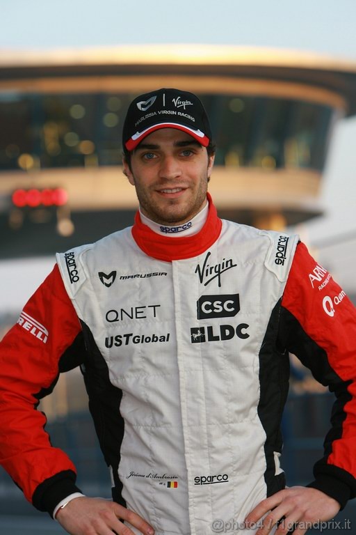 Jerez Test Febbraio 2011, 12.02.2011- Jerome D'Ambrosio (BEL), Marussia Virgin Racing VR-02 
