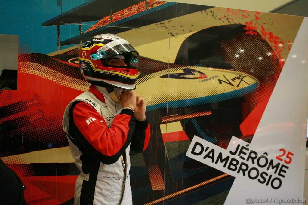 Jerez Test Febbraio 2011, 12.02.2011- Jerome D'Ambrosio (BEL), Marussia Virgin Racing VR-02 