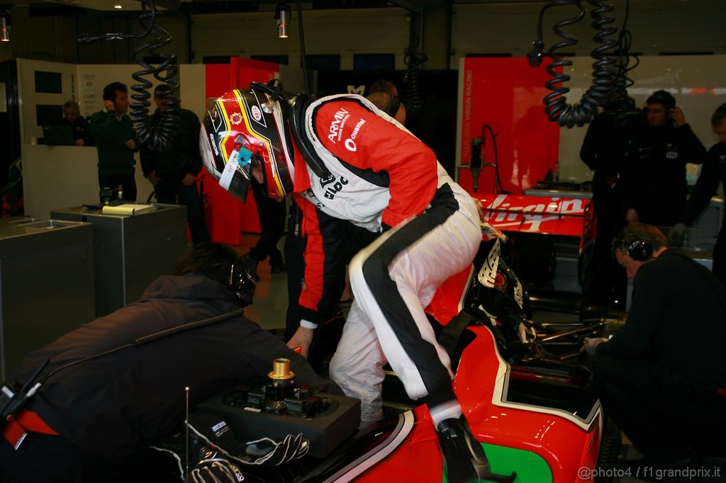 Jerez Test Febbraio 2011, 12.02.2011- Jerome D'Ambrosio (BEL), Marussia Virgin Racing VR-02 
