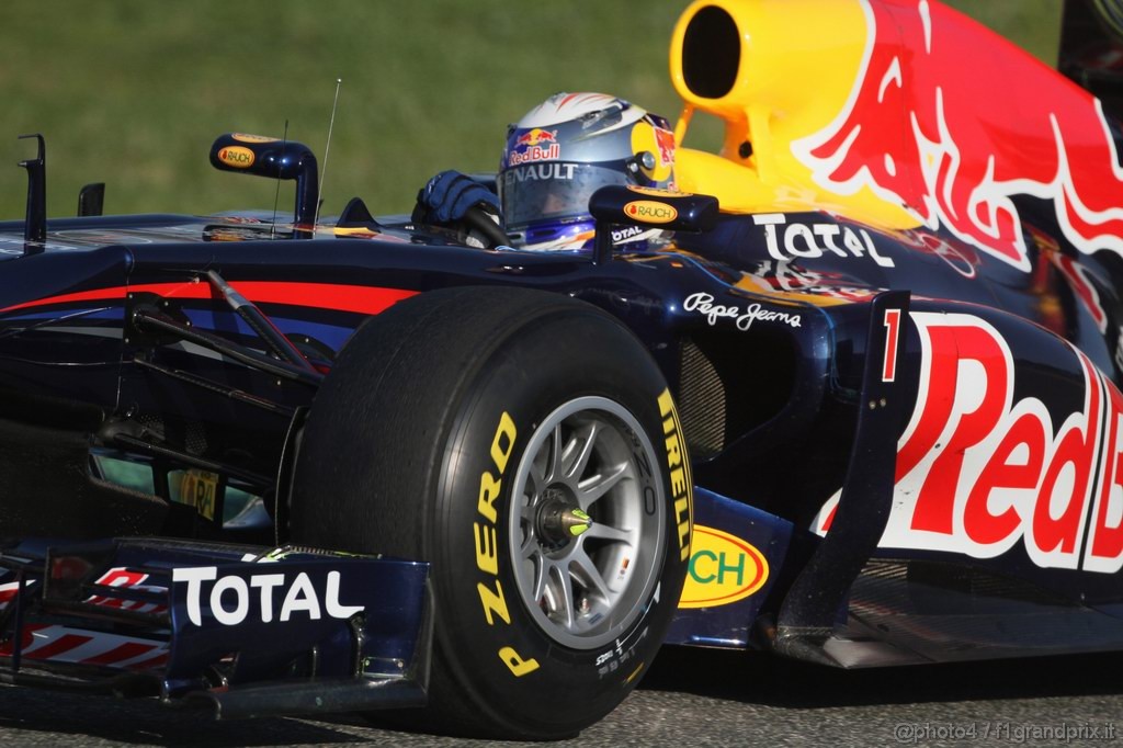 Jerez Test Febbraio 2011, 12.02.2011- Sebastian Vettel (GER), Red Bull Racing, RB7 