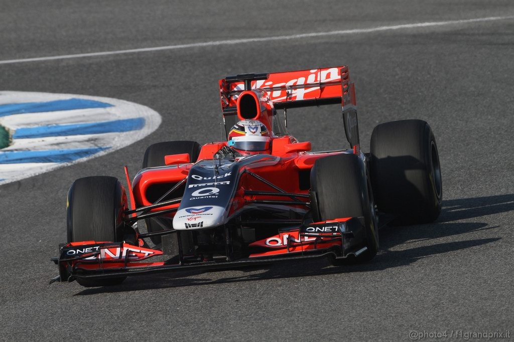 Jerez Test Febbraio 2011, 12.02.2011- Jerome D'Ambrosio (BEL), Marussia Virgin Racing VR-02 
