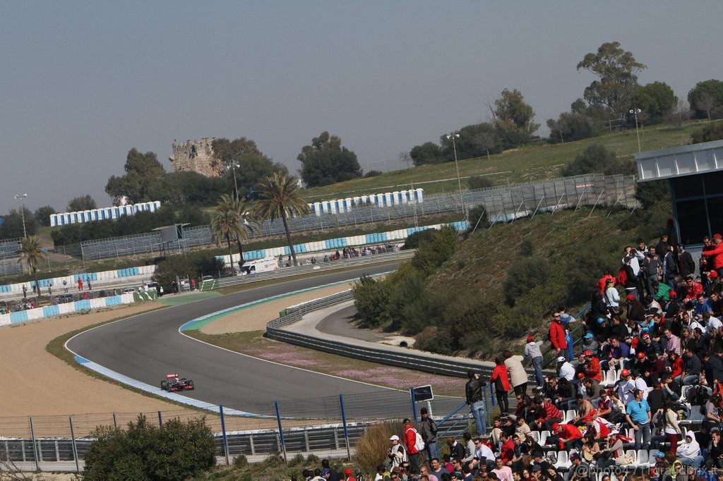 Jerez Test Febbraio 2011, 12.02.2011- Lewis Hamilton (GBR), McLaren  Mercedes, MP4-26 