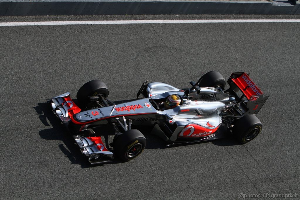 Jerez Test Febbraio 2011, 12.02.2011- Lewis Hamilton (GBR), McLaren  Mercedes, MP4-26 