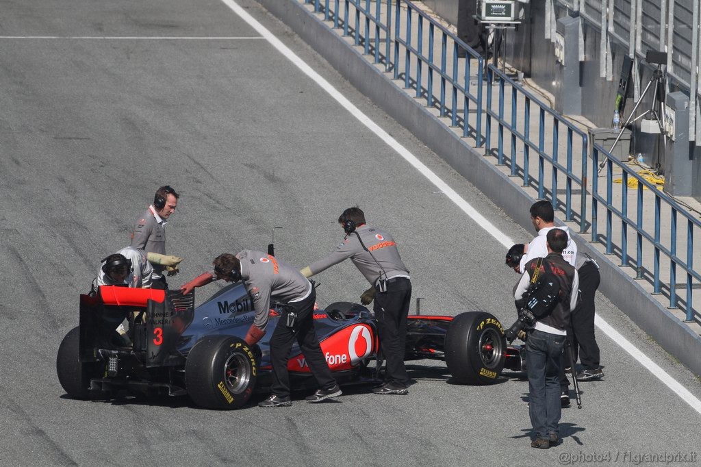 Jerez Test Febbraio 2011, 12.02.2011- Lewis Hamilton (GBR), McLaren  Mercedes, MP4-26 