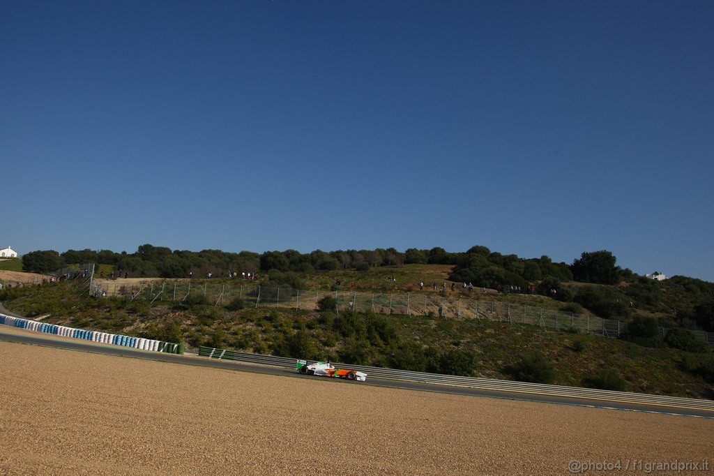 Jerez Test Febbraio 2011, 12.02.2011- Paul di Resta (GBR) Force India VJM04 