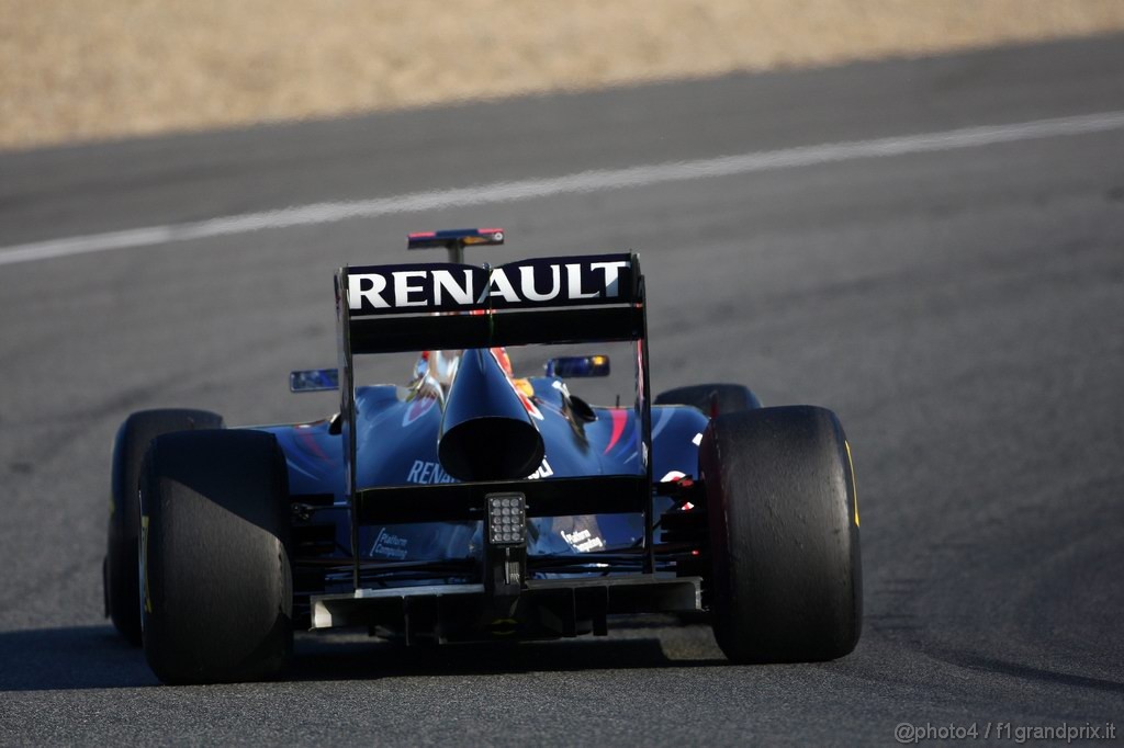 Jerez Test Febbraio 2011, 12.02.2011- Sebastian Vettel (GER), Red Bull Racing, RB7 