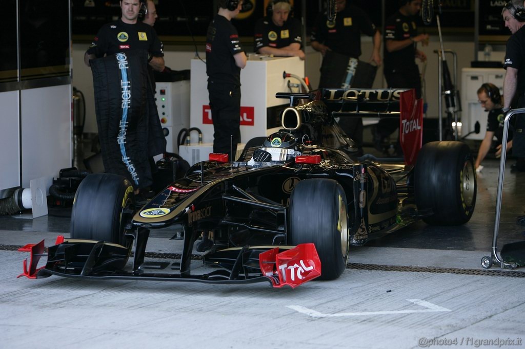 Jerez Test Febbraio 2011, 12.02.2011- Nick Heidfeld (GER), Testing for Lotus Renault GP 