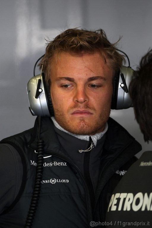 Jerez Test Febbraio 2011, 12.02.2011- Nico Rosberg (GER), Mercedes GP Petronas F1 Team, MGP W02 