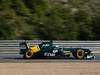 Jerez Test Febbraio 2011, 12.02.2011- Heikki Kovalainen (FIN), Team Lotus, TL11 