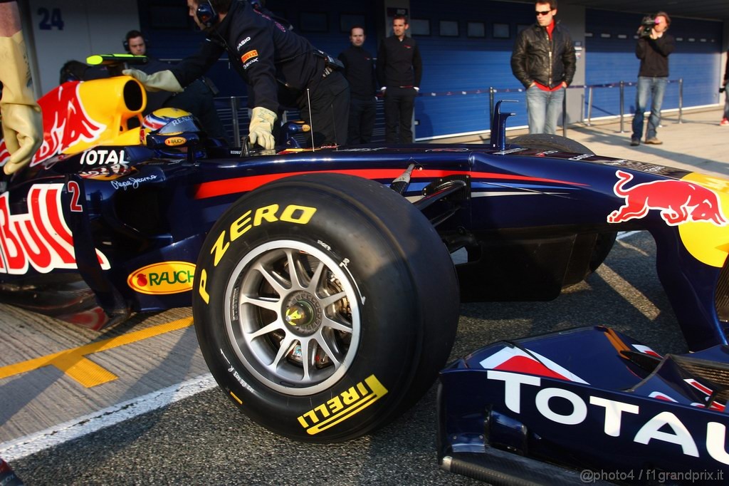 Jerez Test Febbraio 2011, 11/2/2011- Mark Webber (AUS), Red Bull Racing, RB7 