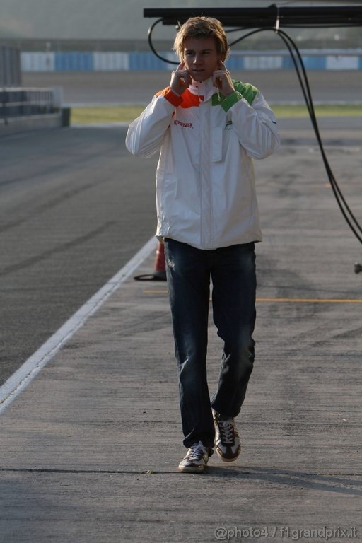 Jerez Test Febbraio 2011, 11/2/2011-Nico Hulkenberg (GER), Force India F1 Team, Test Driver 