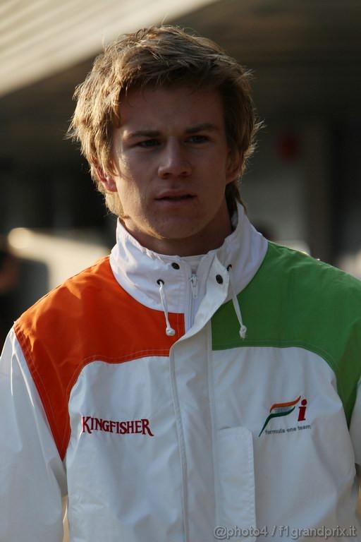 Jerez Test Febbraio 2011, 11/2/2011- Nico Hulkenberg (GER), Force India F1 Team, Test Driver 