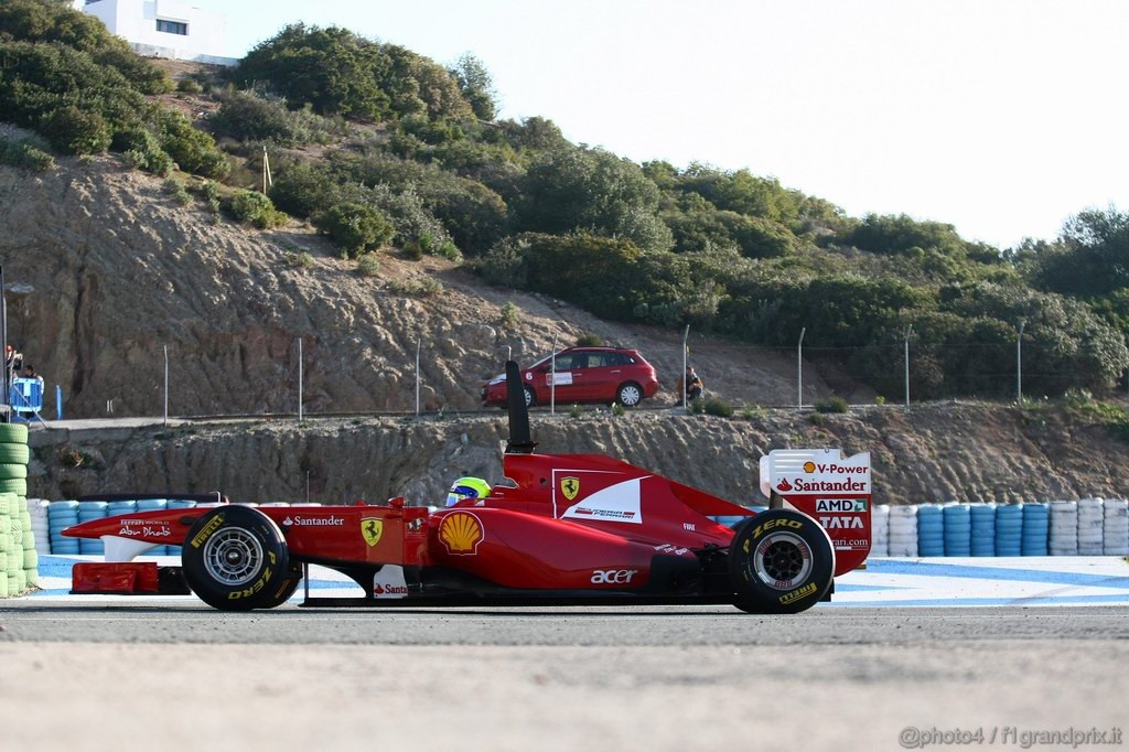 Jerez Test Febbraio 2011, 11/2/2011- Felipe Massa (BRA), Ferrari, F-150 Italia 