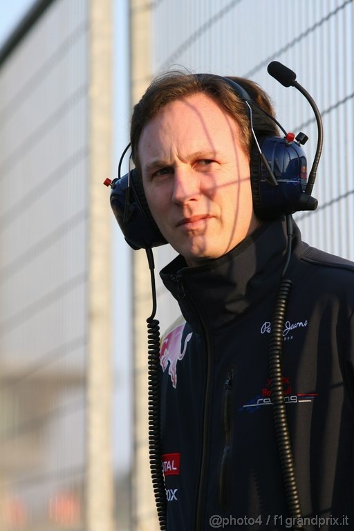 Jerez Test Febbraio 2011, 11/2/2011- Christian Horner (GBR), Red Bull Racing, Sporting Director 