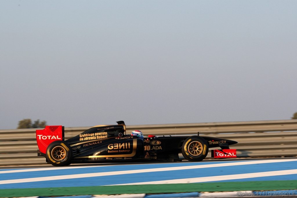 Jerez Test Febbraio 2011, 11/2/2011- Vitaly Petrov (RUS), Lotus Renault GP, R31 