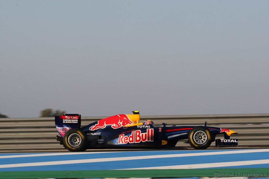Jerez Test Febbraio 2011, 11/2/2011- Mark Webber (AUS), Red Bull Racing, RB7 