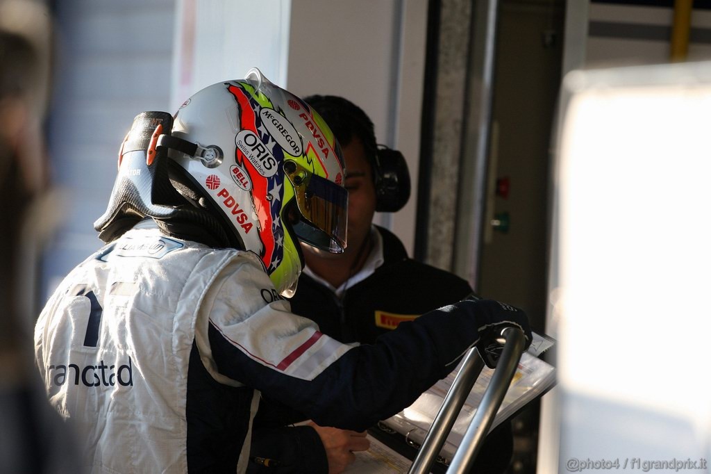 Jerez Test Febbraio 2011, 11/2/2011- Pastor Maldonado (VEN), Williams FW33 
