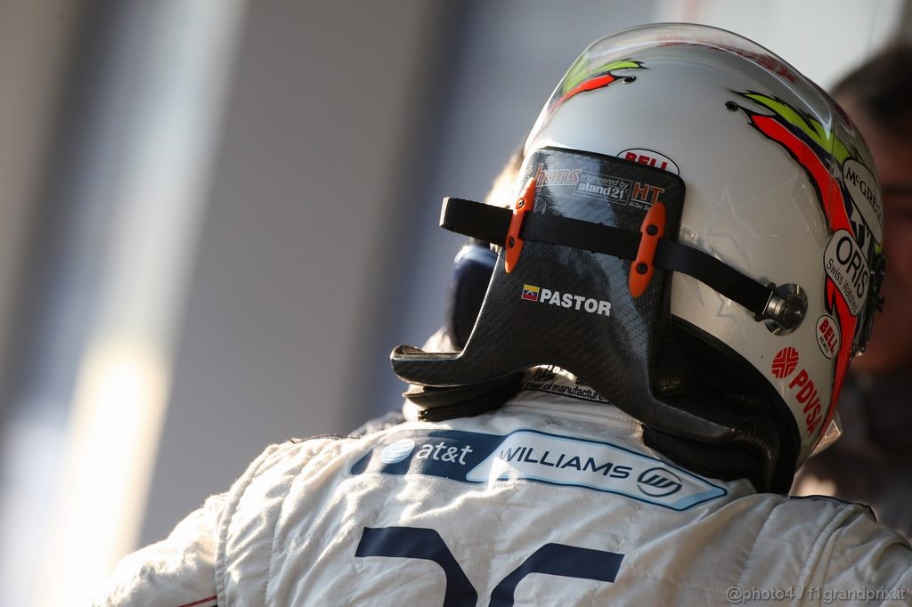 Jerez Test Febbraio 2011, 11/2/2011- Pastor Maldonado (VEN), Williams FW33 