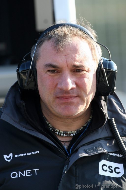 Jerez Test Febbraio 2011, 11/2/2011- Nikolay Fomenko (RUS) Marussia Motors President 